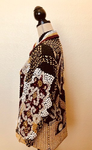 Gorgeous Custom Designed Western Show Jacket with matching Navajo blanket - Picture 11 of 12