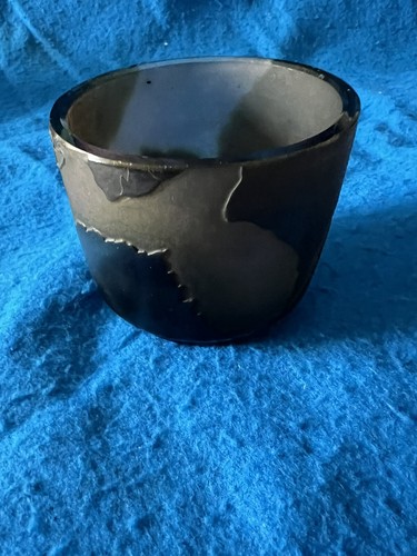 Vaso in vetro cameoglas firmato Galle - Foto 4 di 10