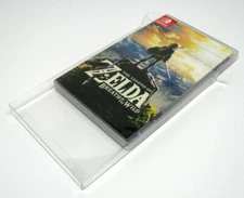 20x CLEAR PROTECTIVE BOX PROTECTOR FOR NINTENDO SWITCH PLASTIC STEELBOOK GAMES