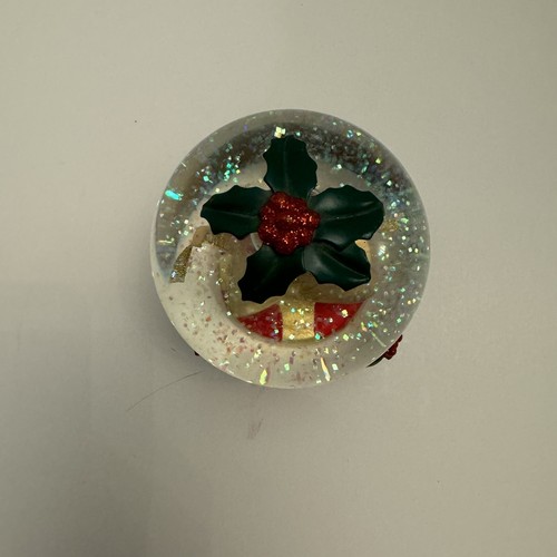 Tinkerbell Figure Glitter Snow Globe Disney Store Christmas 2005 - Picture 6 of 6
