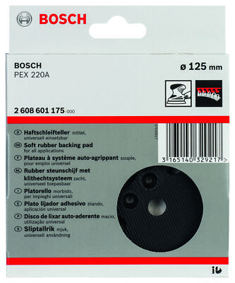 Schleifteller pex 220 1 st Bosch PEX 220 A 125,00 mm Schleifteller