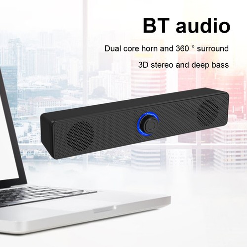 Bluetooth-kompatibler Lautsprecher Heimkino PC Soundbar PC Musik Player für Laptop - Bild 7 von 10