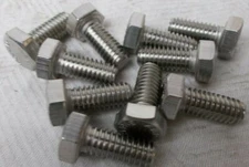 Hex Head Bolt 5/16" - 18 x 3/4" Long  " 10 Bolts "   Stainless Steel 5/16-18x3/4