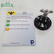 Heroclix Worlds Finest set Iron #009 Common f...