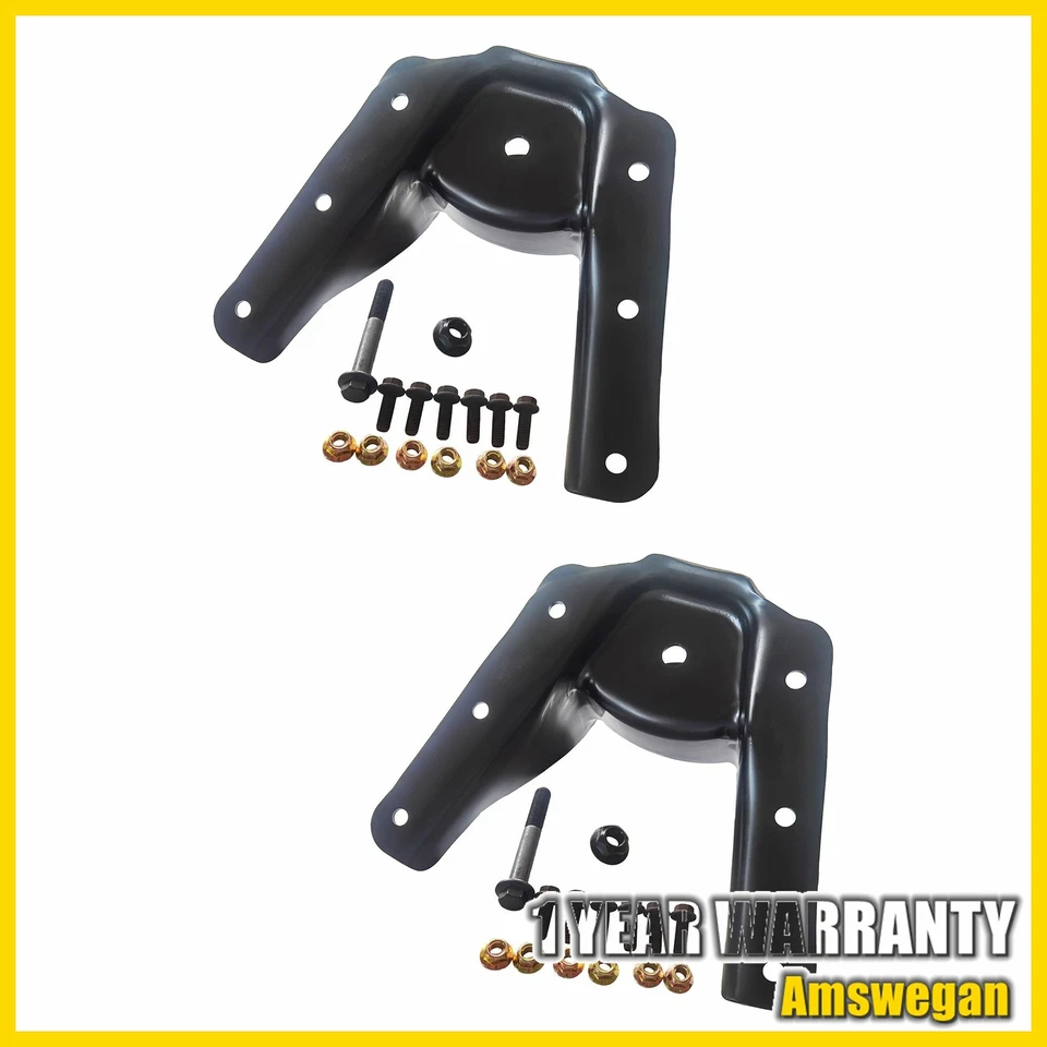 Kit de soporte de resorte de hoja trasera de 2 piezas para Chevy GMC C3500 K3500 1992-2000 722-070 Foto 4 de 4
