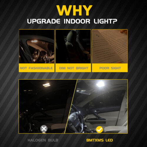 LED Interior Lights Bulbs For Skoda Fabia Karoq Kodiaq Rapid Octavia Superb TOOL - Picture 2 of 15