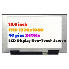 15.6" Screen for ASUS Rog GX502GW-XB76 LED LCD Display 40pin FHD 240Hz Non-Touch