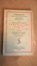 Q. SEPTIMI FLORENTIS TERTULLIANI de oratione et de verginibus.....MCMLVI