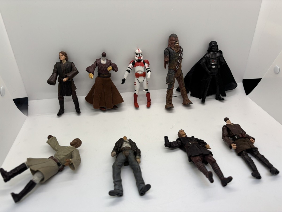 Star Wars フィギュアセット 9体 Lot Of 9 Broken Star Wars Figures. Please see pictures. | eBay