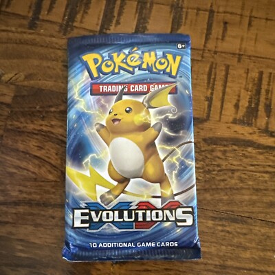 Pokémon TCG 2016 XY Evolutions Booster Pack, Random Art, Factory Sealed