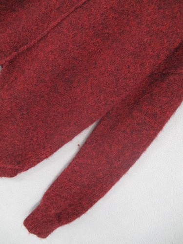 Sass & Bide Jumper Womens Extra Small Red Wool Alpaca Long Sweater Cutout - Picture 12 of 16