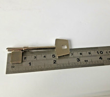 2 x 6 GAUGE MORTICE KEY BLANK (4576) New Old Stock