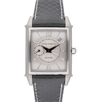 Girard Perregaux Vintage 1945 25932 with 28mm Steel case and Silver dial. Exc...