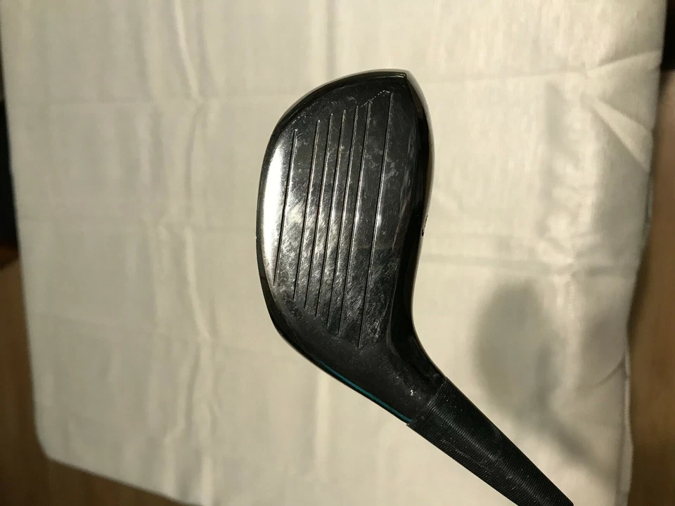 DE COLECCIÓN Club de Golf RAY COOK BLUE GOOSE DRIVER 9.5 Loft Negro Metal R300 Acero Foto 3 de 4