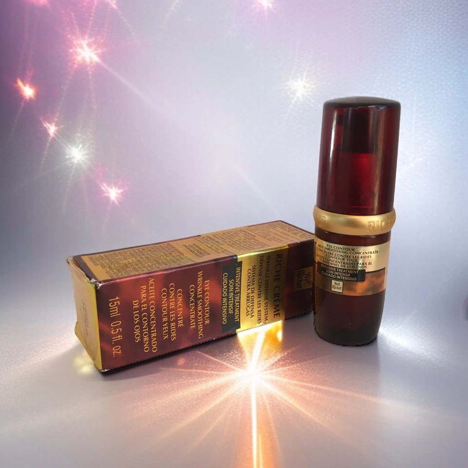 Yves Rocher Riche Crème Creme Antirrugas para os Olhos - 0,5 fl oz - FÓRMULA ORIGINAL - Imagem 3 de 4
