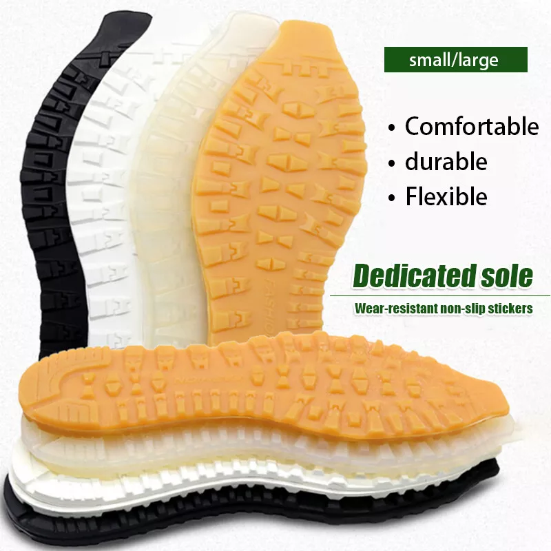 Replacement Rubber Soles Anti-slip Shoe Patch Repair Boot Sport Shoes  Sneakers