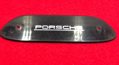 1960'S ORIGINAL PORSCHE 356 RADIO BLOCK OFF DELETE PLATE - OEM