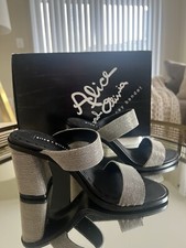 ALICE AND OLIVIA NWOT by Stacey Bendet Women's Embellished Sandals Size 8