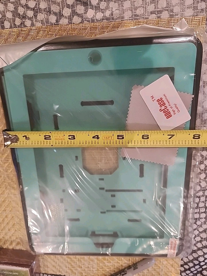 Apple iPad ~ 2/3/4 Case 7.9-inch Shockproof Heavy Duty Black & Teal - Image 3 of 4