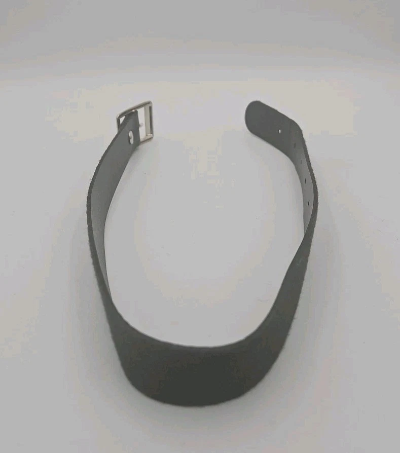 Collar Perro Lote De 12 Medidas 16" Punta A Punta CUERO Cadena Y Picos Material Foto 3 de 4