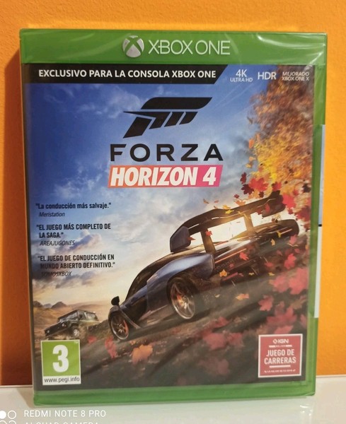 FORZA HORIZON 4 XBOX ONE PRECINTADO PAL ESPAÑA NUEVO