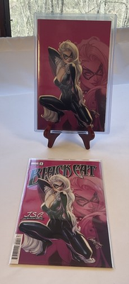 #ad Black Cat #1 Virgin Variant #1 1:100 Variant Set Campbell amp; Rich Brand New $139.99