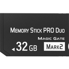 Memory Stick Pro Duo 32GB Card for PSP Camera High Speed Storage