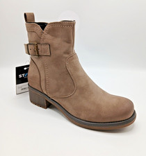 Emma Montreux Taupe Ladies Boots Brand New with Box