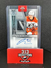 2024-25 Upper Deck The Cup Olen Zellweger #SP-OZ SIGNATURE PATCHES /99