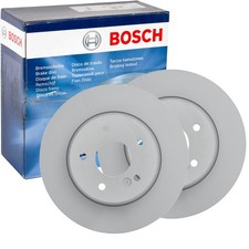 2X BOSCH BREMSSCHEIBEN Ø290mm HINTEN PASSEND FÜR MERCEDES-BENZ 124 C-KLASSE