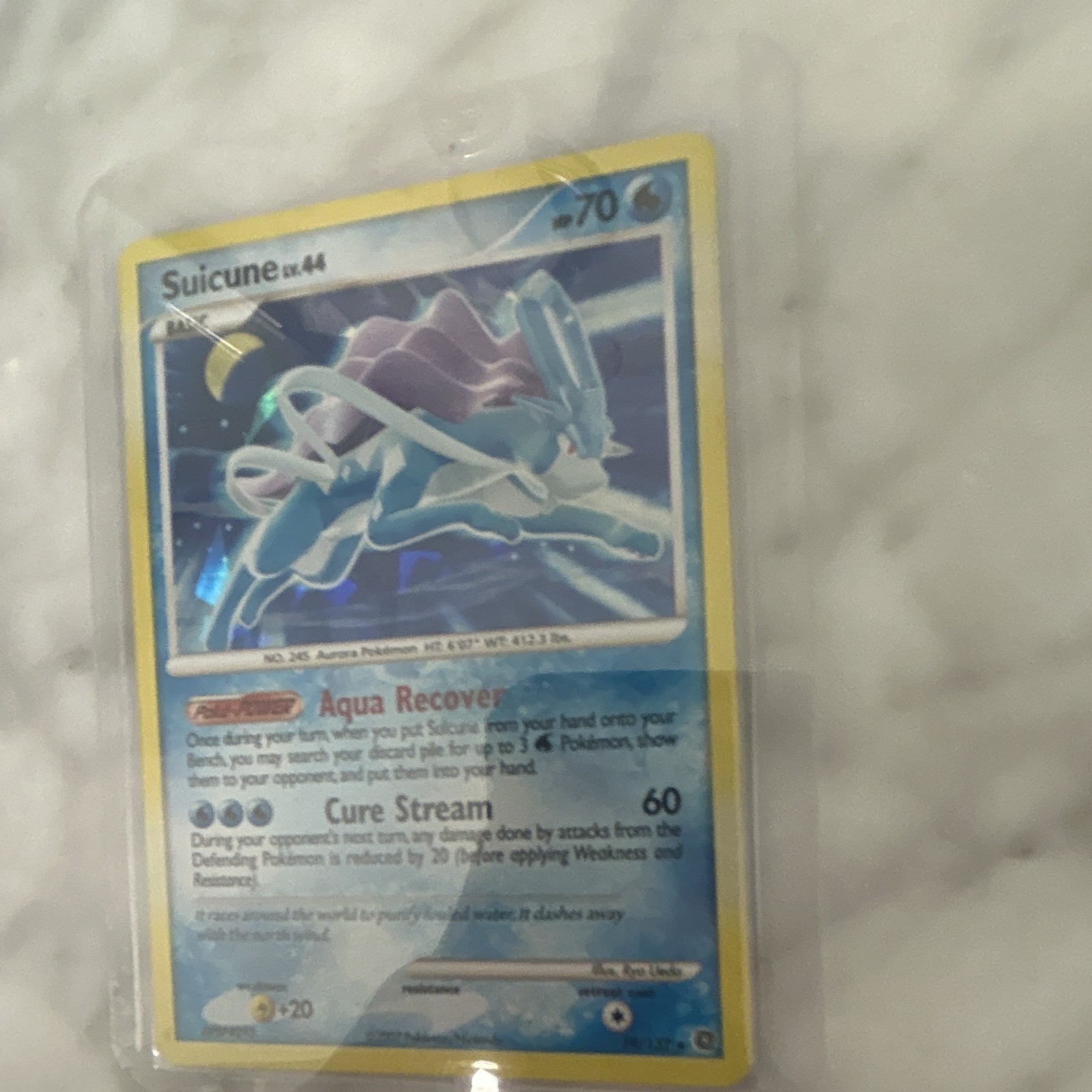 Nintendo Pokemon TCG Suicune 14/64 Neo Revelation Holo Rare Unlimited Eng HP70