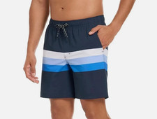 Hurley Men's Swim Shorts, Blue, Size Medium