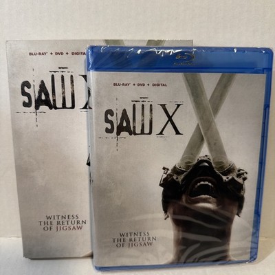  Saw X Bluray + DVD + Digital Blu-ray-New w/slipcover-11