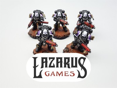 Warhammer 40K Space Marines Dark Krakens - Heavy Intercessors x5