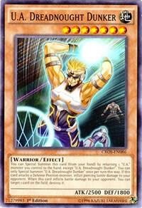 U.A. Dreadnought Dunker CROS-EN086 Crossed Souls Yu-Gi-Oh 1st Edition NM/M
