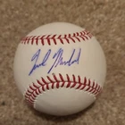 Nick Markakis  MLB Authenticated signed baseball HZ 056266