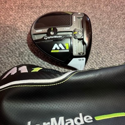 TaylorMade M1 440 9,5 Grad Driver nur Kopf Golfschläger selten 440cc Top Zustand