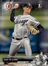 2017 Bowman Draft #BD-173 Kade McClure Chicago White Sox