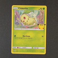 Chikorita 2/25 Non Holo 25th Anniversary McDonalds NM