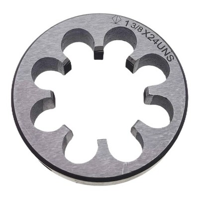 1-3/8x24 Round Die 1-3/8-24 Right Hand RH 1 3/8-24 Cutting Threading