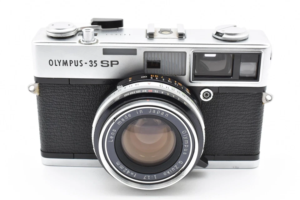 Leer [Excelente+5] Olympus 35 SP plata 35 mm cámara fotográfica telémetro JAPÓN Foto 4 de 4