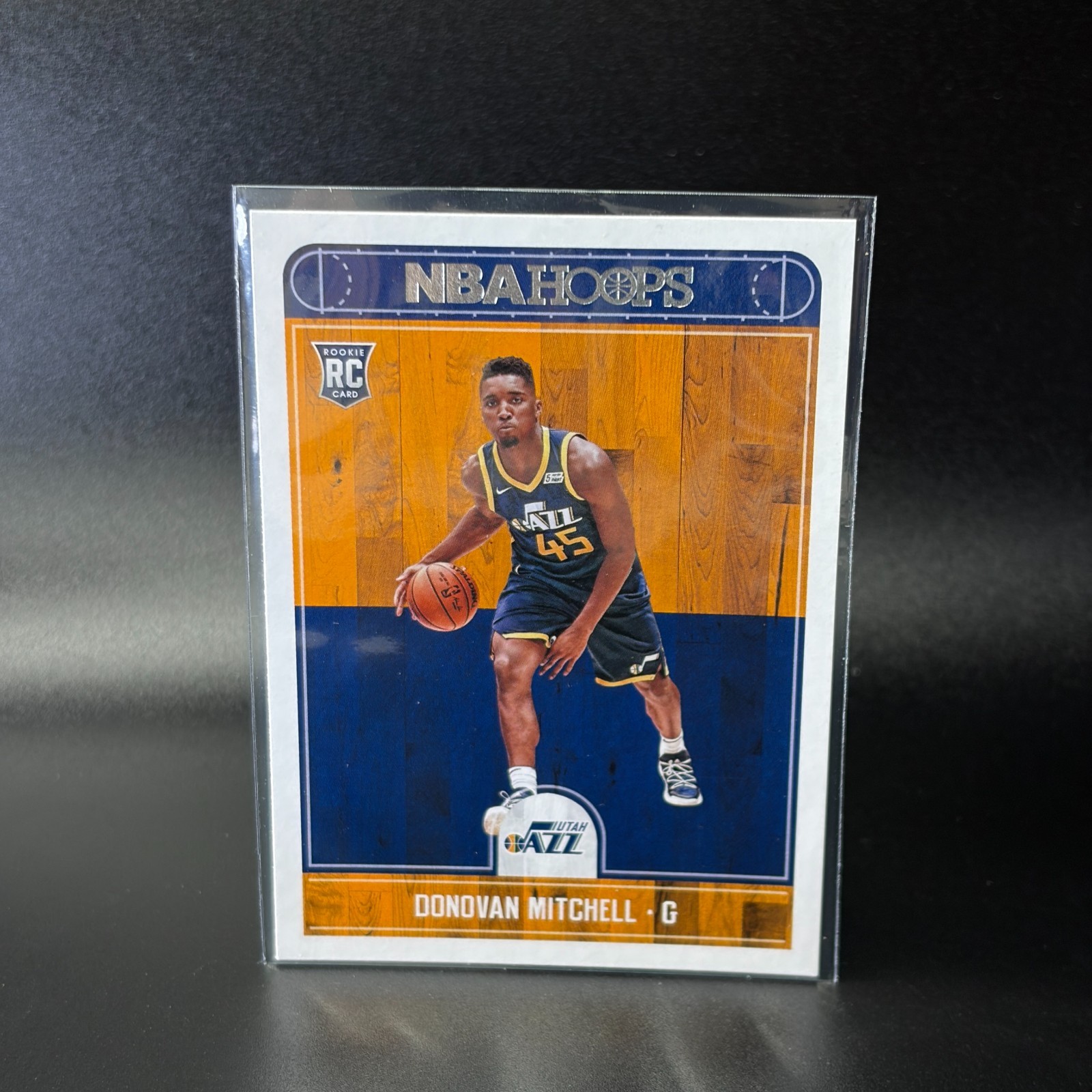 Donovan Mitchell Panini 2017-18 NBA Hoops Rookie #263 Utah Jazz Basketball