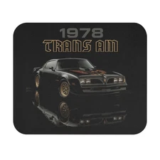 1978 Pontiac Trans Am Mouse Pad Classic Firebird Muscle Car Retro Desk Mat
