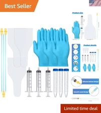 3 Set Insemination Dog Breeding Kit Artificially Inseminate Kit Disposable Ca...