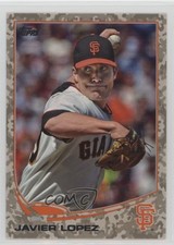 2013 Topps Desert Camo Foil 40/99 Javier Lopez #192 0b0