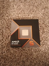 AMD Ryzen 5 9600X Processor (Zen 5) 6-Core 3.9GHz AM5 65W CPU 100-100001405WOF