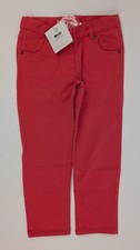 Hanna Andersson Girls Red French Terry Jeggings Pants Size 5