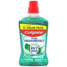 Image of Colgate Plax Soft Mint Alcohol Free* Mouthwash 1L - 1000ml,