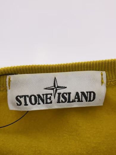 STONE ISLAND/Sweatshirt/M/Cotton/Yellow thumbnail 3