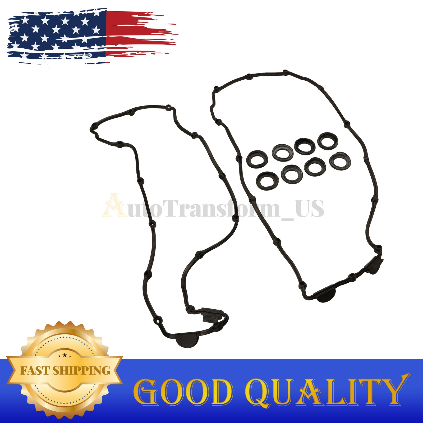 NEW Valve Cover Gasket Set For Maserati Quattroporte GranTurismo 264986 264987